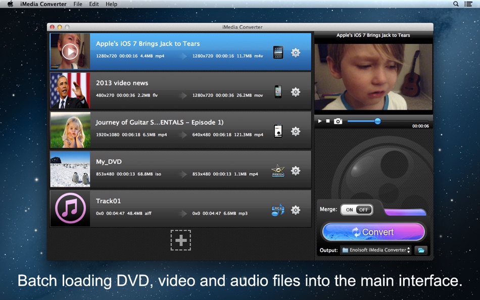 iMedia Converter for Mac OS X - 4.0.0 - (macOS)