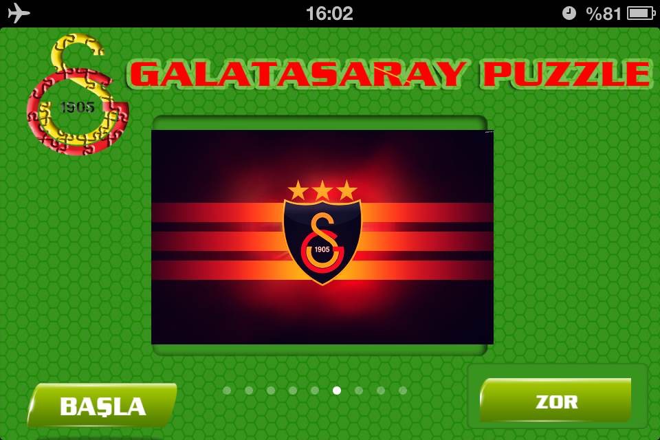 Galatasaray Bulmaca Oyunu - Ücretsiz Galatasaray Taraftar Puzzle Uygulaması screenshot 2