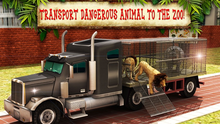 Zoo Animal Transport Truck Driving and Parking Mania
