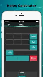 Utility Calculator for Builders - Measuring Stud, Square, Equal, Stair and Concrete screenshot #5 for iPhone