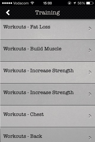 Fitness101 App screenshot 4