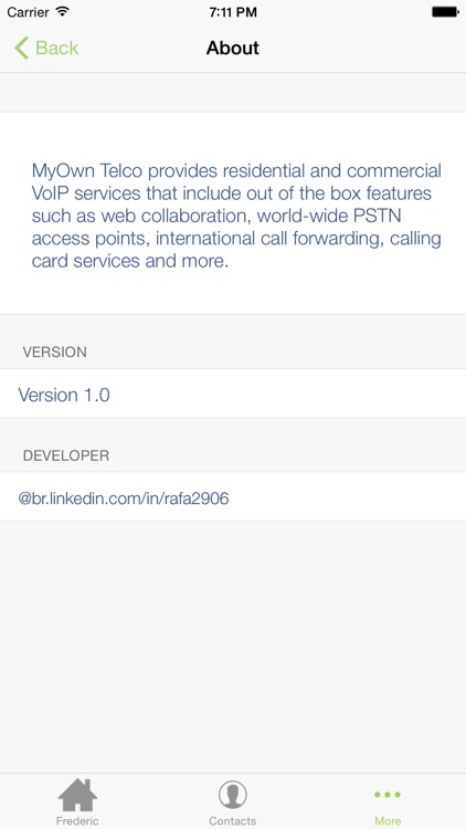 MyOwn Telco screenshot-3