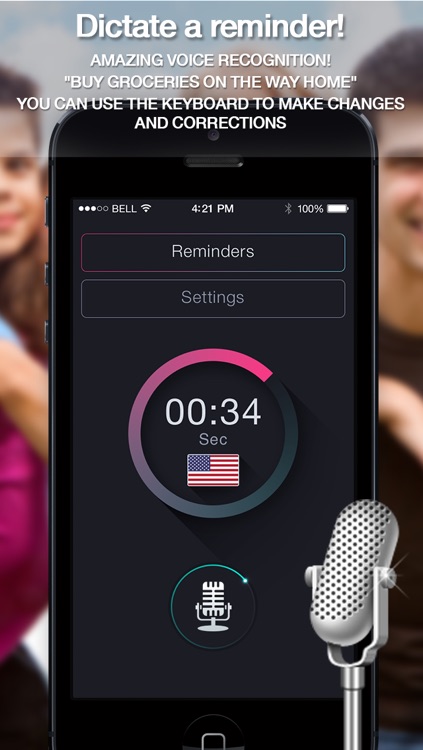 Voice Remindеrs Free - Dictate notes, create your calendar notifications, memos, custom alerts