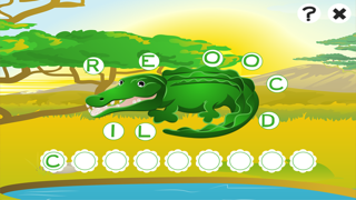 ABCサファリ！子供のためのゲーム： 学ぶ 言葉や砂漠、ジャングルやサバンナの動物とアルファベットを書き込むことができます。無償、新しい、幼稚園、保育園、学校のために、学習！のおすすめ画像4