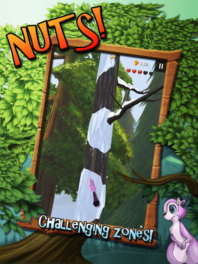 ‎Nuts!: Infinite Forest Run Screenshot