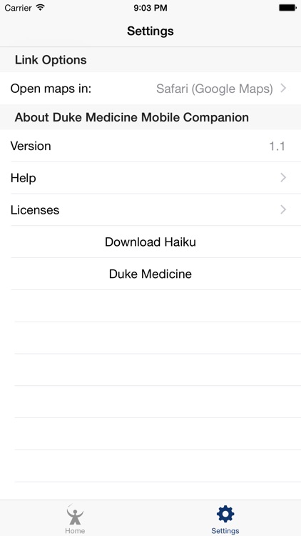 Duke Medicine Mobile Companion