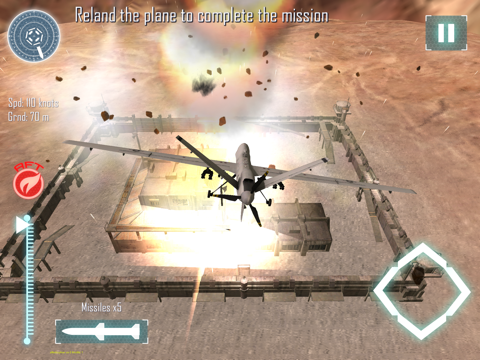 Screenshot #5 pour Drone Strike : Zombie Warfare 3D Flight Sim