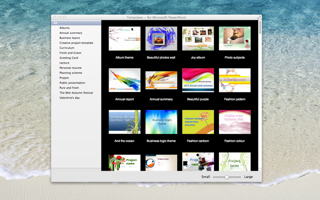 ‎Templates - for MS PowerPoint Screenshot
