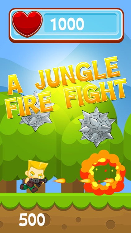 A Jungle Fire Fight – Soldier Battle Jump & Run Fun