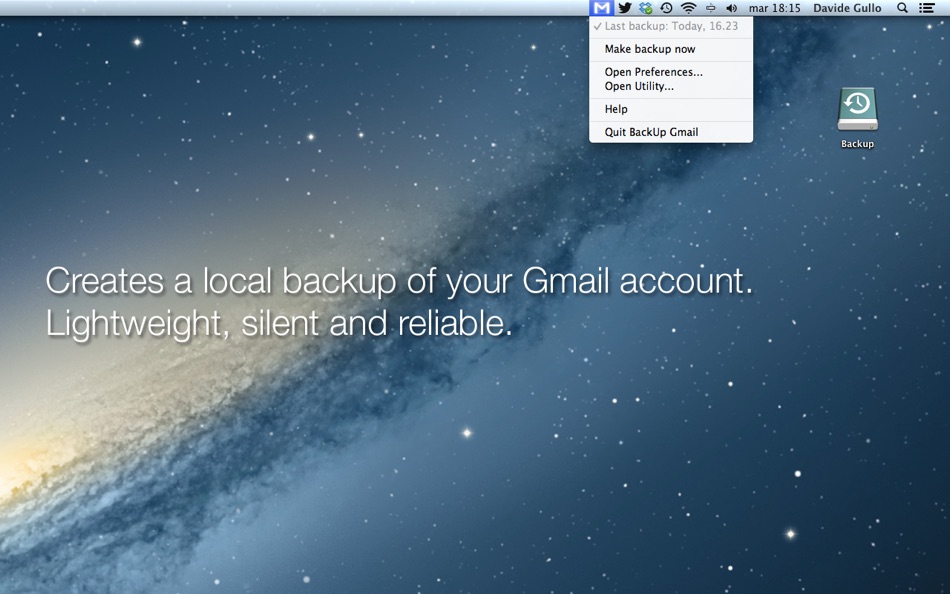 BackUp Gmail - 1.9.4 - (macOS)