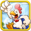 Crazy Chicken Jump­ - Jump High, Collect Coins and Win!