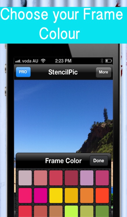Stencil Pic – Unique Photo Framing App, Free editing & Picture Frame app for Images to use in Facebook and Instagram screenshot-4