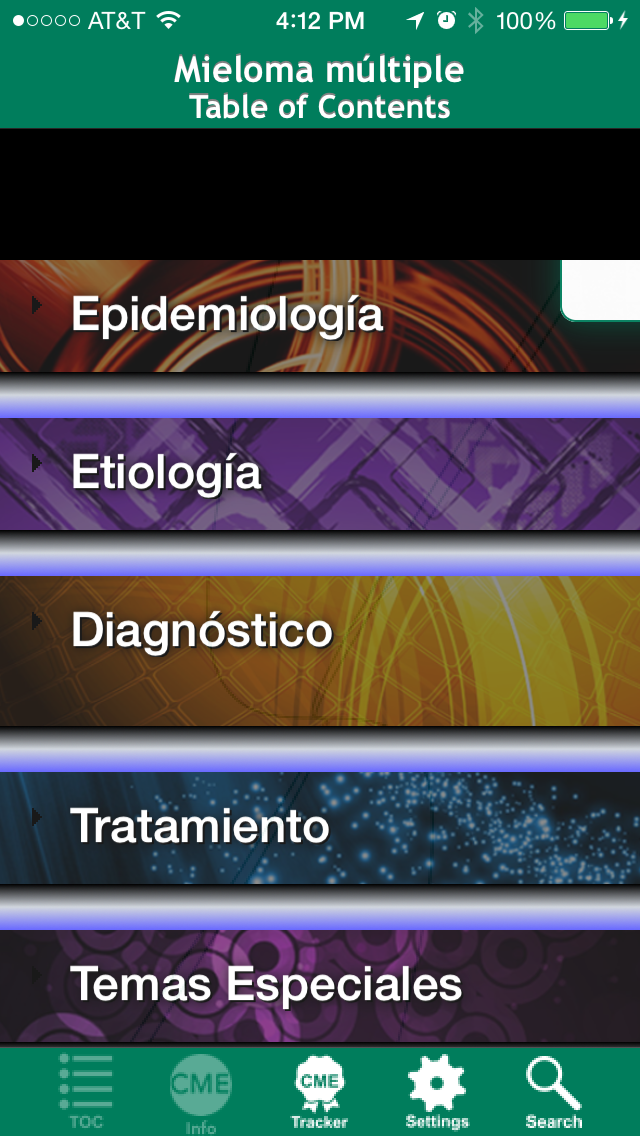 Screenshot #2 pour Mieloma Múltiple @Point of Care™
