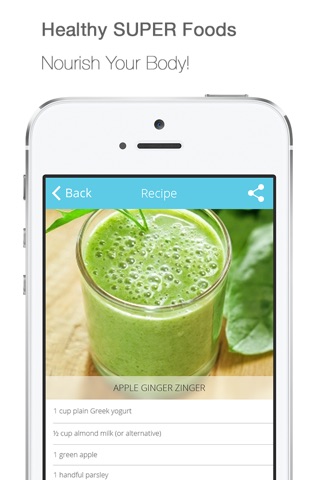 FREE Healthy Detox Smoothies, Protien Shakes & Clean Vegetarian Juice Recipes screenshot 4