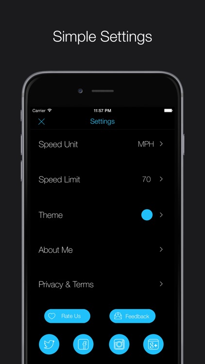 NoSpeed - Car Speed Alert System screenshot-3