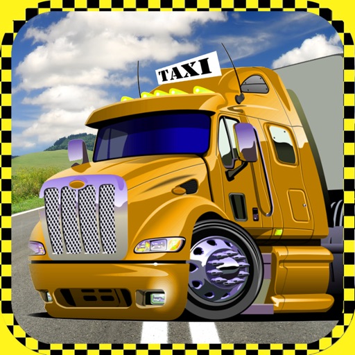 An Extreme Crazy Taxi Truck City Rush Icon