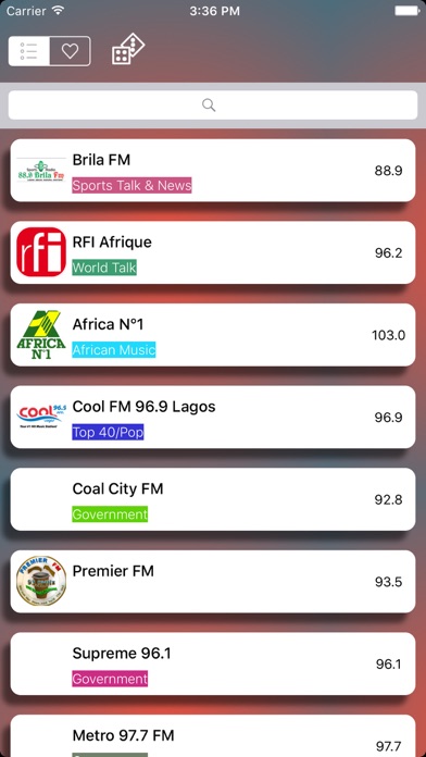 Screenshot #2 pour Niger Live Radio Player Free