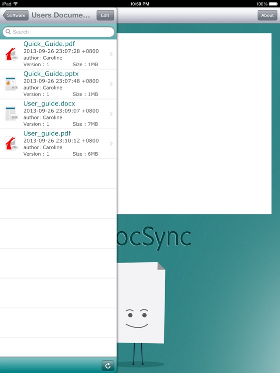 eDocSync Tablet iOS edition screenshot-3