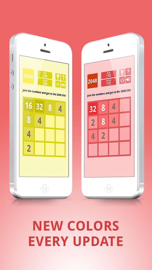 2048 COLORS TILE PUZZLE GAME: CHALLENGE YOUR BRAIN 1.2 IOS