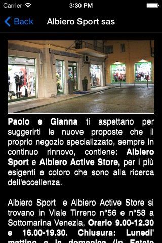 Albiero Sport sas screenshot 2