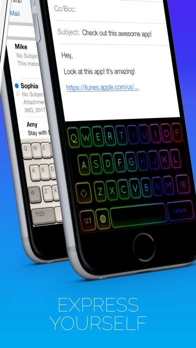 クールキーボードプロ for iOS 8のおすすめ画像5