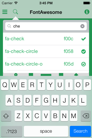 FontAwesome Guide screenshot 3