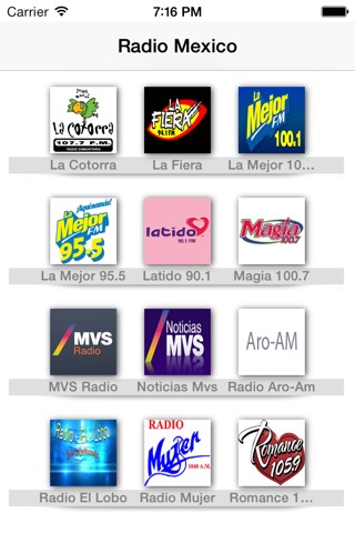 Mi radios México: Mexicana Todas las radios en la misma aplicación! Saludos de radio;)のおすすめ画像1