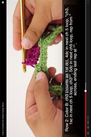 Crochet Master - Easy Step by Step Video Tutorials screenshot 3