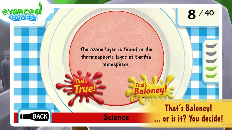 That's Baloney! Kids Quiz Game screenshot-3