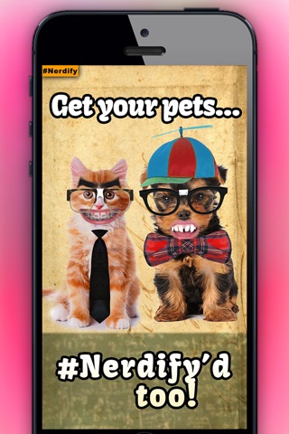Nerdify: Turn yourself into a Big Nerd or Geek With a Bang (The New Photo/Pic Booth &  Cam for Instagram) screenshot 3