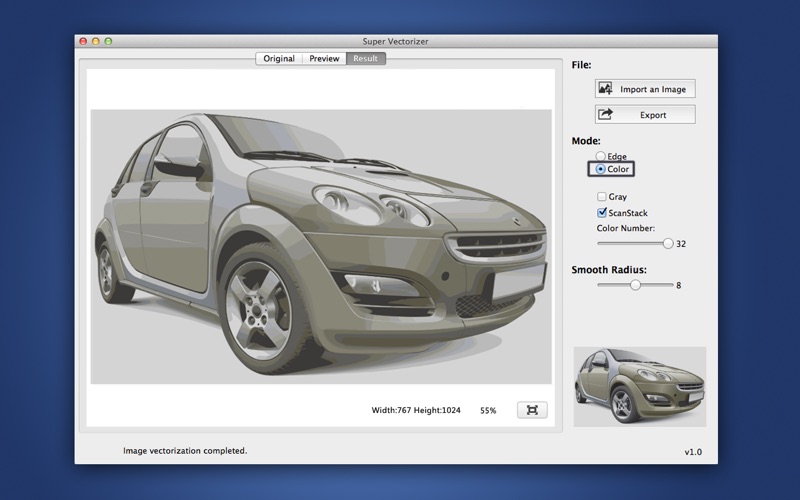 Screenshot #2 for Super Vectorizer - Image to Vector Graphic