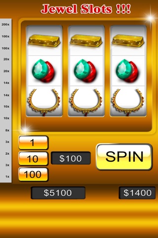 Simple Jewel Slots - Easy Glittering Fun! screenshot 3