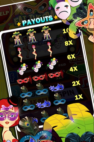 Fat Tuesday Super Slots screenshot 4