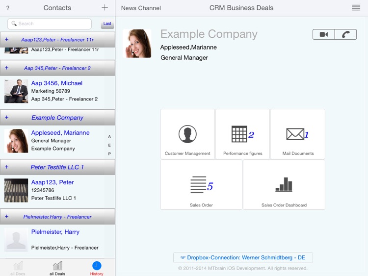 CRM Business Deals