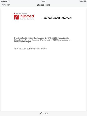Screenshot #4 pour Clinipad Firma