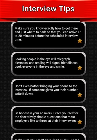 Job Interview Tips screenshot 2