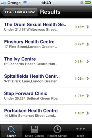 FPA - Find a Clinic screenshot 3