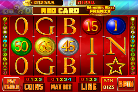 Winning Ball Frenzy : The Lucky Bingo Card Casino Slot Machine - Free Edition screenshot 2