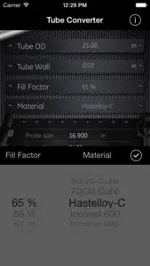 Eddy Current Probe Selection Guide screenshot #3 for iPhone