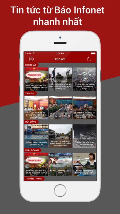 Báo mới nhất - Tin từ Infonet Infonet.vn