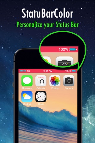 StatuBarColor - Set Up look bar background screenshot 2
