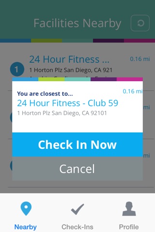 ExerciseRewards CheckIn! screenshot 3