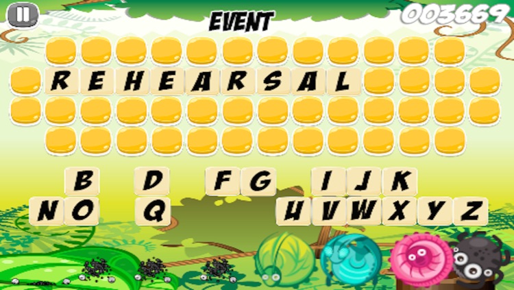 A Bug Words Puzzle Game screenshot-3