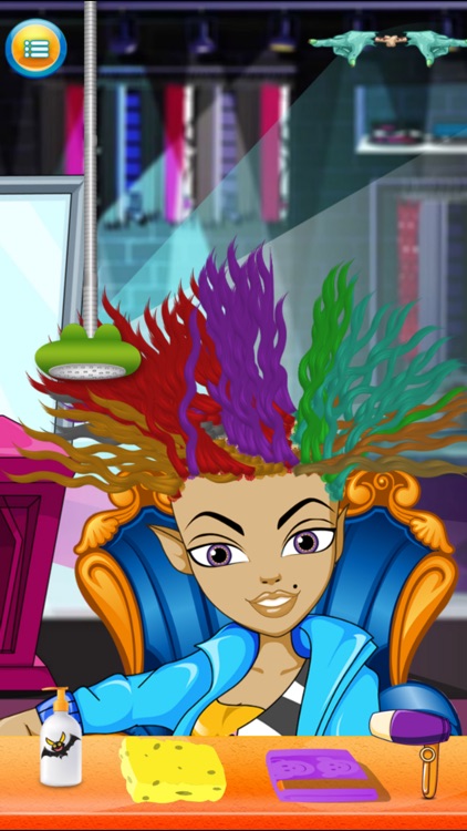 Kids New Halloween Hair Salon game for hair style makeover