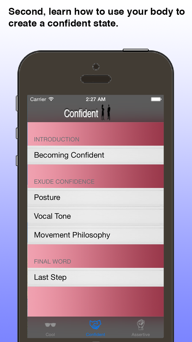 How to cancel & delete Confidence Booster: Self Esteem and Assertiveness Training from iphone & ipad 3