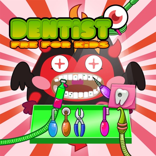 Doctor Kids Dentist Game Inside Office For pet monsters Edition iOS App