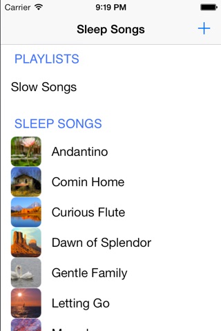 Sleep Songs screenshot 2