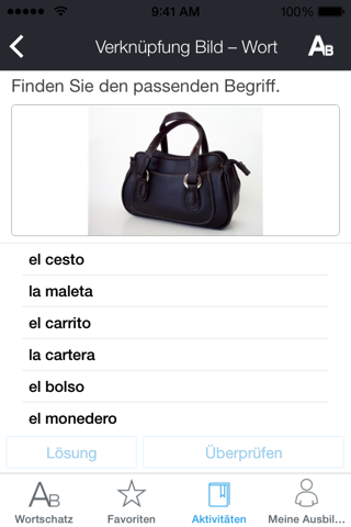 Rosetta Stone Spanish (Spain) Vocabulary screenshot 2