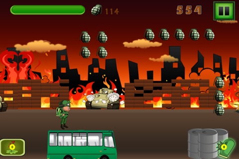 Crazy Jet pack GI John FREE -  Awesome Rocket Rider Hero Adventure screenshot 4