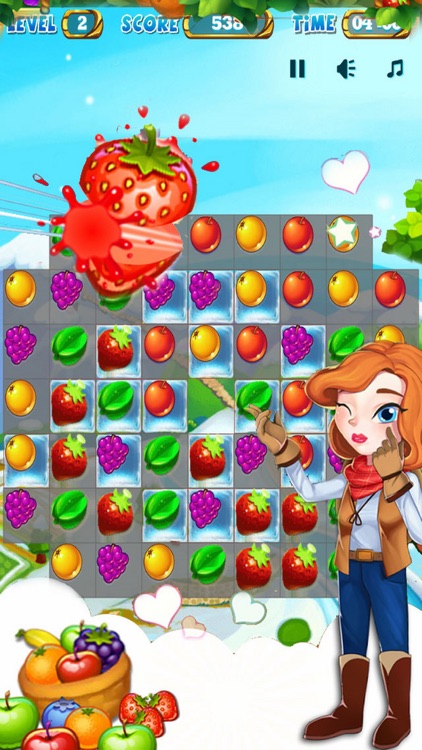 Match Fruit Game: Connect Master